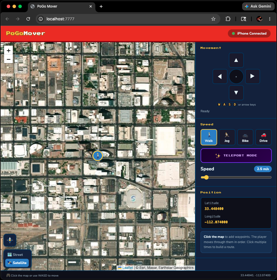 PoGo Mover Screenshot